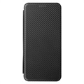 Samsung Galaxy M33 Flip-deksel - Karbonfiber - Svart