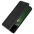 Xiaomi 13 Ultra Flip-deksel - Karbonfiber - Svart