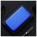 iPhone 13 Mini Flip-deksel - Carbon Fiber