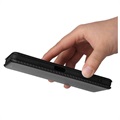 Sony Xperia 10 IV Flip-deksel med Kortholder - Karbonfiber