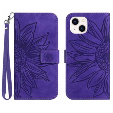 Sunflower-serien iPhone 14 Plus Lommebok-deksel