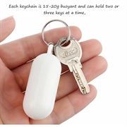 Flytende nøkkelringsett for utendørs vannaktiviteter - 4 stk.