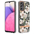 Flower Series Samsung Galaxy A33 5G TPU-deksel - Grønn Gardenia
