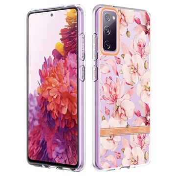 Flower Series Samsung Galaxy S20 FE TPU Dexel - Pink Gardenia