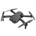 Sammenleggbar Drone Pro 2 med 4K HD Dobbel Kamera E99 - Svart
