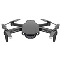 Sammenleggbar Drone Pro 2 med 4K HD Dobbel Kamera E99 (Bulk) - Svart