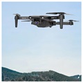 Sammenleggbar Drone Pro 2 med 4K HD Dobbel Kamera E99 - Svart