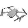 Sammenleggbar Drone Pro 2 med 4K HD Dobbel Kamera E99 - (Åpen Emballasje - Tilfredsstillende) - Grå