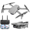 Sammenleggbar Drone Pro 2 med 4K HD Dobbel Kamera E99 - Grå
