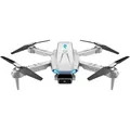 Sammenleggbar FPV Mini Drone med 4K Dobbel Kamera S89 - Grå