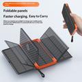Sammenleggbar solcellelader med trådløs lading, 20000mAh