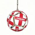 Fotball-nøkkelring med nasjonalflagg - Stressball for fotballfans - England