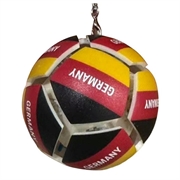 Fotball-nøkkelring med nasjonalflagg - stressball for fotballfans - Tyskland