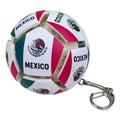 Fotball-nøkkelring med nasjonalflagg - Stressball for fotballfans - Mexico