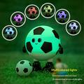 RGB-nattlampe for barn med fotballmotiv og 3 lysstyrkenivåer