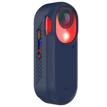 Garmin Varia RCT715 Silikonetui Anti-ripe mykt deksel sykkel lett sykkel radar beskyttelseshylse - Midnattsblå