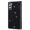Starlight Series Samsung Galaxy S23 5G Lommebok-deksel - Svart