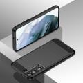 Samsung Galaxy S23 5G Børstet TPU-deksel - Karbonfiber