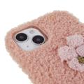 Fluffy Flower Serie iPhone 14 TPU-deksel