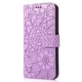Flowers iPhone 14 Lommebok-deksel - Lilla