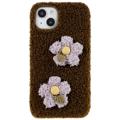 Fluffy Flower Serie iPhone 14 Plus TPU-deksel
