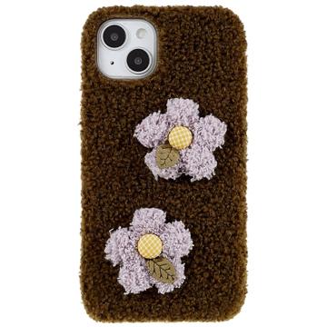 Fluffy Flower Serie iPhone 14 Plus TPU-deksel