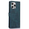 Glidelåslomme iPhone 14 Pro Lommebok-deksel - Blå