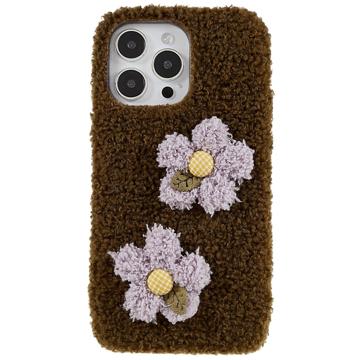 Fluffy Flower Serie iPhone 14 Pro TPU-deksel