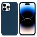 iPhone 14 Pro Magnetisk Silikondeksel - Blå