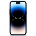 iPhone 14 Pro Magnetisk Silikondeksel - Blå