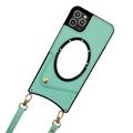 Fish Tail iPhone 14 Pro Max Belagt Deksel med Speil - Grønn