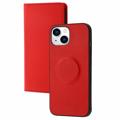 Dolisma 2-i-1 Avtakbart iPhone 14 Lommebok Deksel - Rød