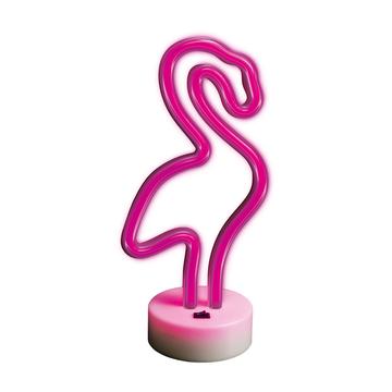 Forever Light LED-lys i neon - Flamingo - Rosa