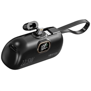 Forever MTB-100 Lightning Mini Power Bank 5000mAh - 22.5W - Svart