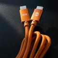 Forever Saffron USB-C-kabel - 1m, 60W - oransje