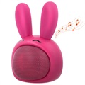 Forever Sweet Animal ABS-100 Bluetooth-høyttaler - Pinky