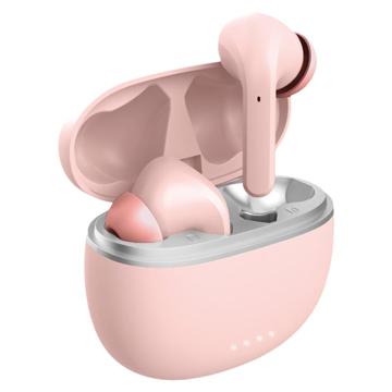 Forever TWE-210 TWS Hodetelefoner med ANC - Rosa