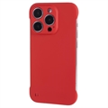 iPhone 13 Pro Rammeløst Plastdeksel - Rød