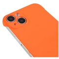 iPhone 14 Rammeløs Plast Deksel - Oransje