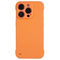 iPhone 14 Pro Max Rammeløst Plastdeksel - Oransje