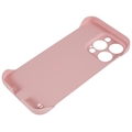 iPhone 14 Pro Max Rammeløst Plastdeksel - Rosa