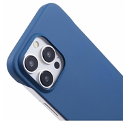 iPhone 16 Pro Rammeløs Plast Deksel - Blå