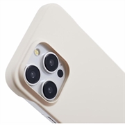 iPhone 16 Pro Max Rammeløs Plast Deksel - Hvit