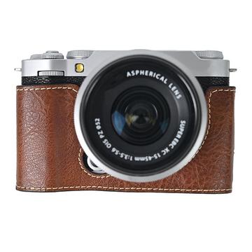 Fujifilm X-M5 Premium beskyttelsesdeksel - kaffe