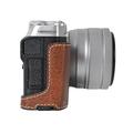 Fujifilm X-M5 Premium beskyttelsesdeksel - kaffe