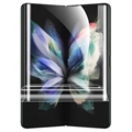 Full Cover Samsung Galaxy Z Fold4 TPU Beskyttelsessett - Klar