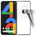 Full Dekning Google Pixel 4a 5G Skjermbeskytter i Herdet Glass - Svart