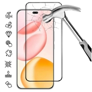 Honor 400 Pro Full Cover Beskyttelsesglass - 9H - svart kant