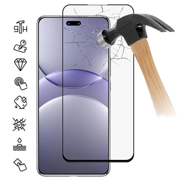 Huawei Nova 13 Pro Full Cover Beskyttelsesglass - Svart Kant