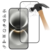 Huawei nova 15 Max Full Cover Beskyttelsesglass - 9H - svart kant